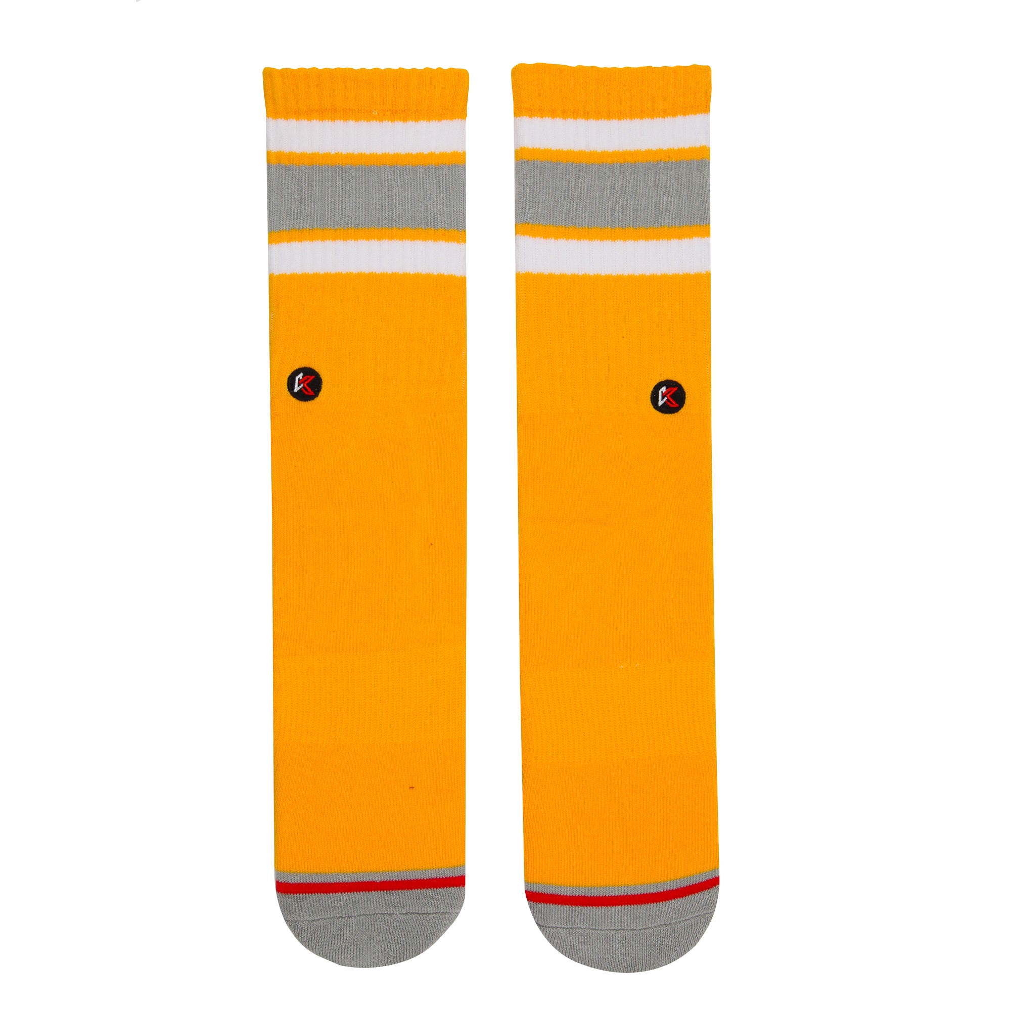 Orange Crew Sock